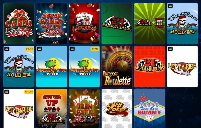 Yabby Casino jeux table